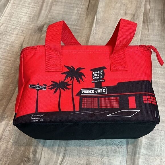 trader joes Other - NWT Trader Joe’s mini insulated cooler bag. Red color.